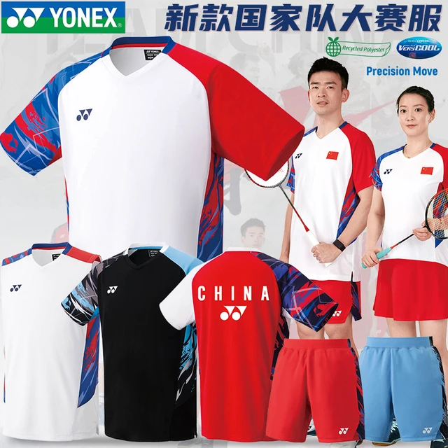 2024 YONEX Badminton Suit 10572 Men's and Women's Chinese National Team  Competition shirts shorts - AliExpress