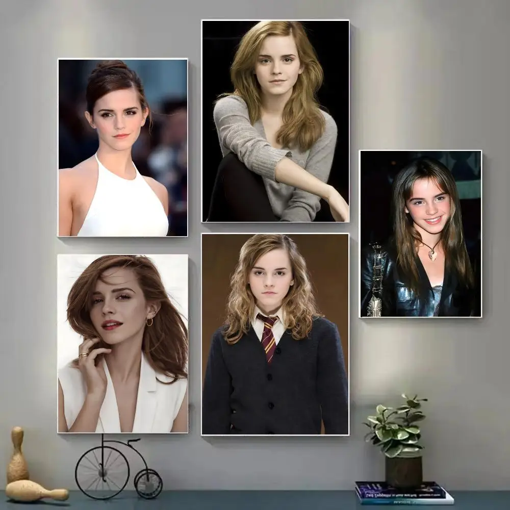 Actor E-Emma Watson Poster Poster Art With Prints Home Bedroom Living Room Decoration Gift