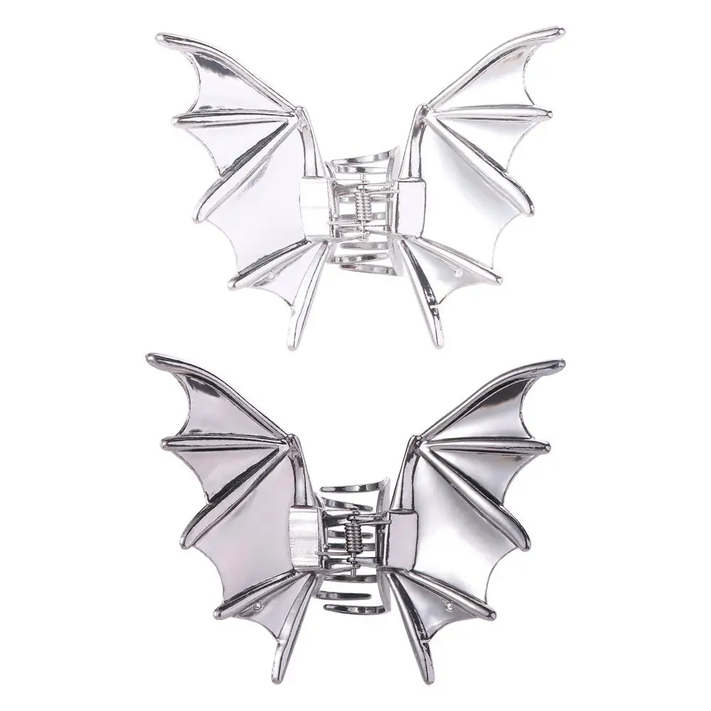

Gifts Y2k Bat Claw Clip Korean Style Barrettes Bat Wing Hair Claw Shark Clip Hair Accessories Bat Hairpin Female