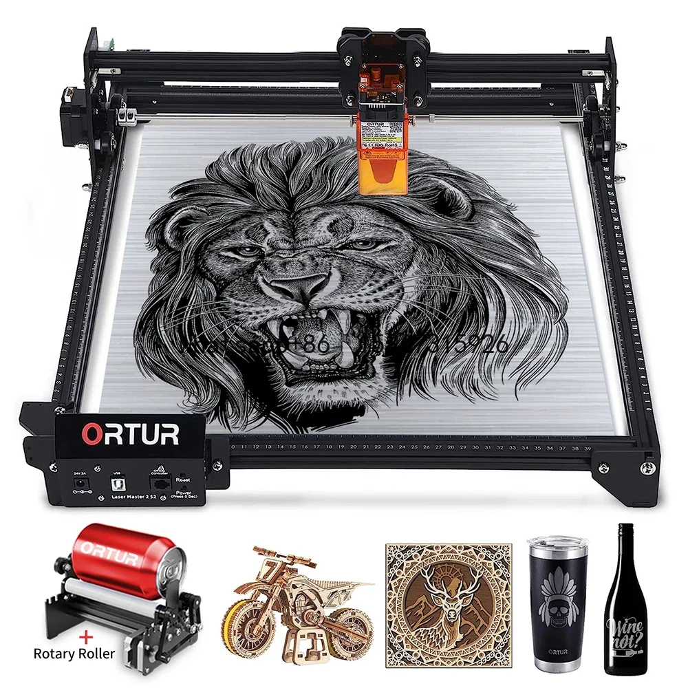 

Ortur Laser Master 2 S2 Long Focus Laser Engraver Cutter LU2-10A 10W Laser Cutting Engraving Machine With YRR 2.0 For Wood Metal