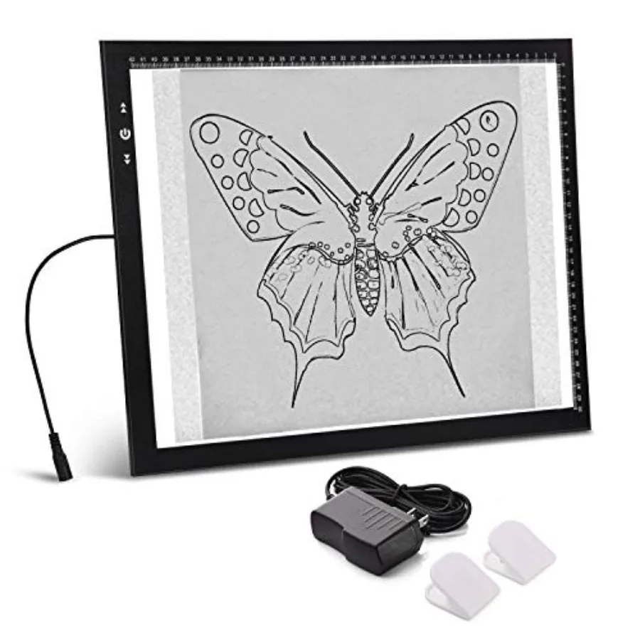 

A3 LED Artist tracing Light Box Copy Table, Adjustable High Brightness Light Pad for Tatto Drawing, Sketching, Animation, Diamo