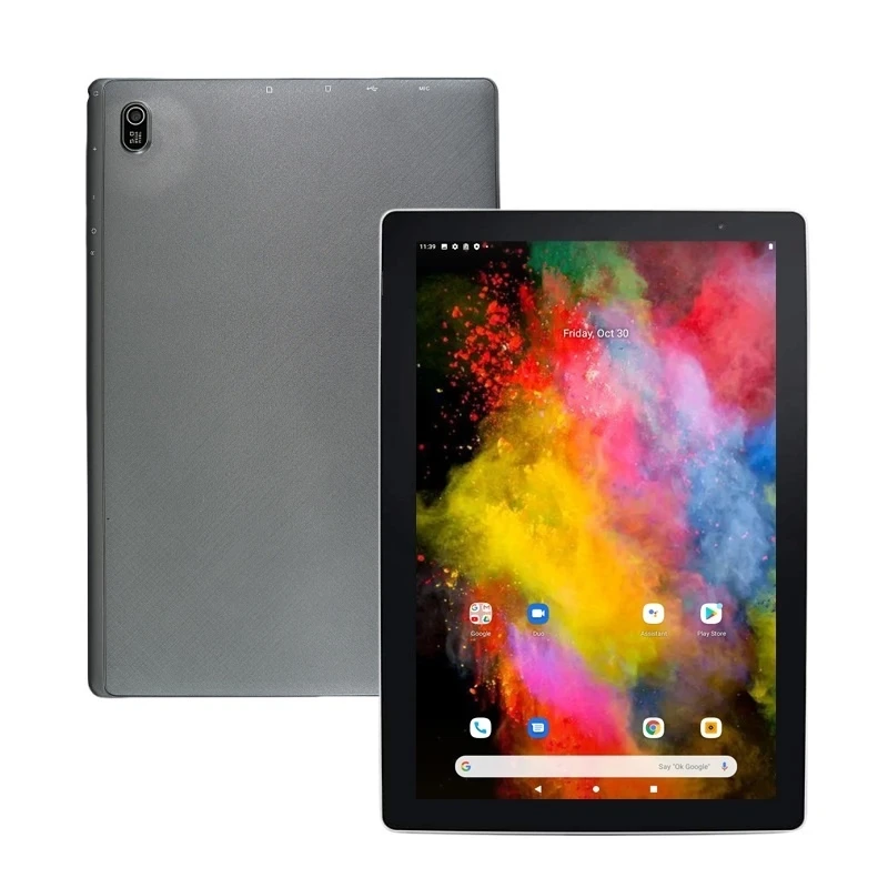 ใหม่ 10.1 นิ้ว Android 10 แท็บเล็ตพีซี 2GB RAM 32GB ROM MTK8765 Quad Core 1.3GHz CPU 1280*800 IPS Dual กล้อง