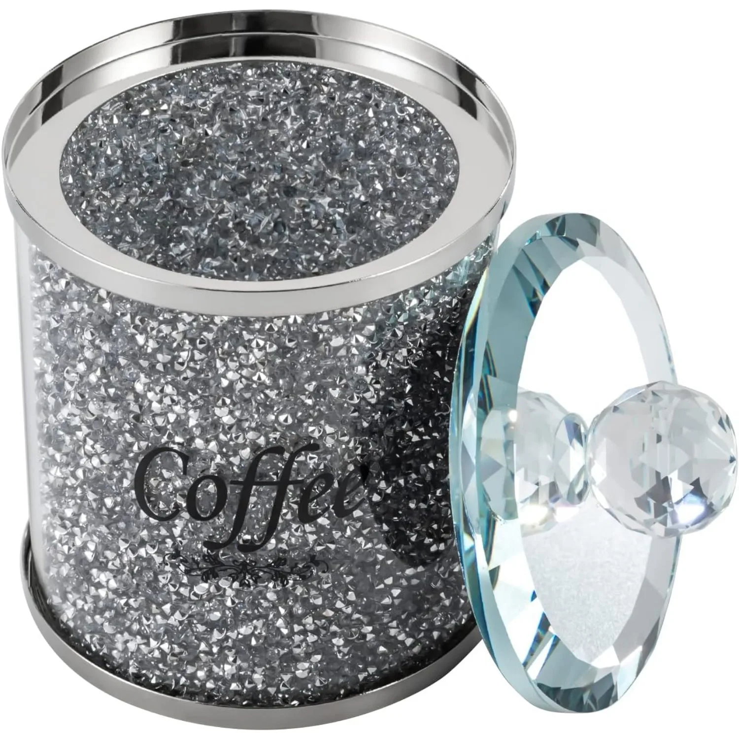 بيجونيابي 3er مجموعة ديامانتين بيهيلتر غلاسبيهيلتر جلاسفخس ميت ديكيل (10 * 14 سم / 4 * 5.5 بوصة)