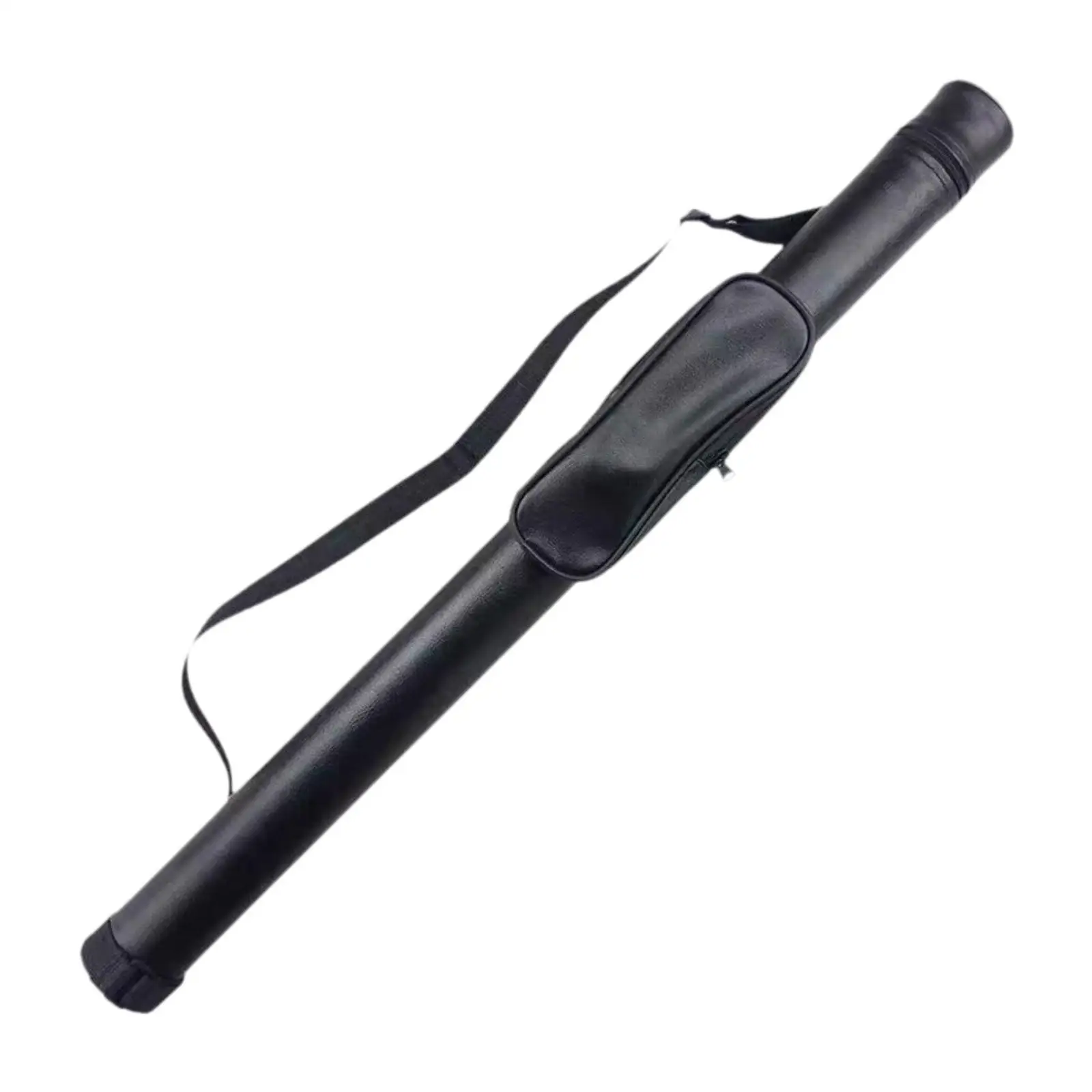 

Pool Cue Case Storage Box Adjustable Strap 1/2 Billiard Sticks Carrying Case