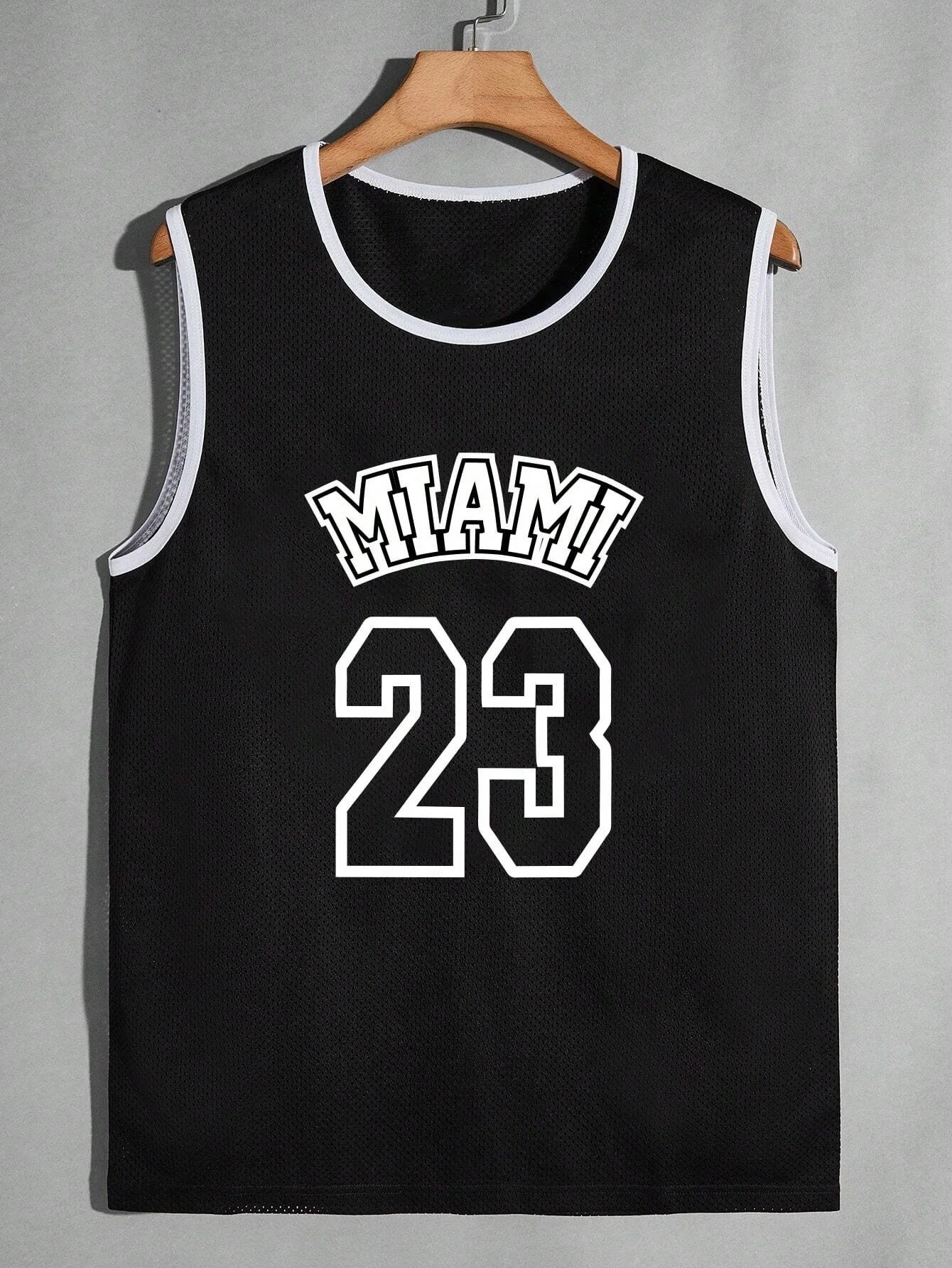 New tank top basketball jersey gym fitness support fan quick drying breathable sweat wicking and soft training clothes