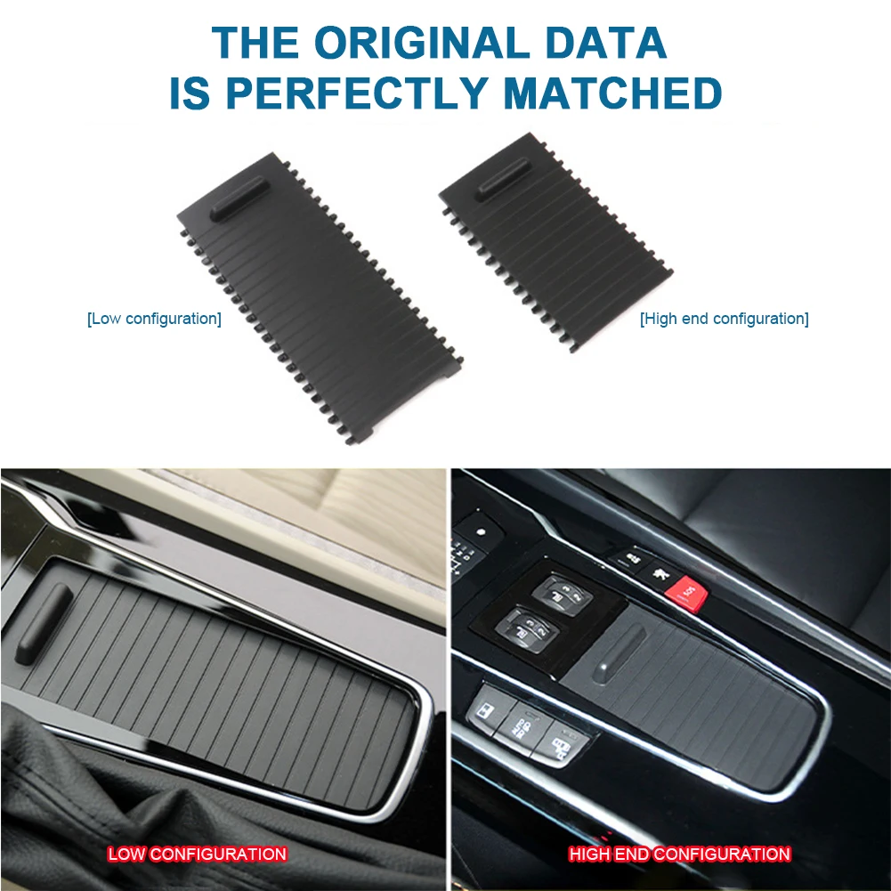 Center Control Storage Case Holder Cover 98086959ZE Center Armrest Box Cover Plate for Peugeot 508 2011-2018 Accessories