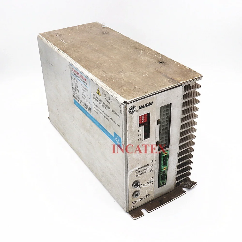Good Quality Chinese Embroidery Machine Spare Parts Original Good Condition Dahao AC Servo Motor Controller Driver SD-S150E-D00