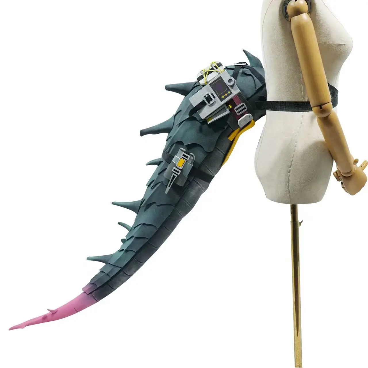 Anime Arknights Yvonne‌ Cosplay Handgun Prop Cartoon Appendage Pistol Handgun Shooting Iron Not Allowed To Fire Weaponry Props view 5