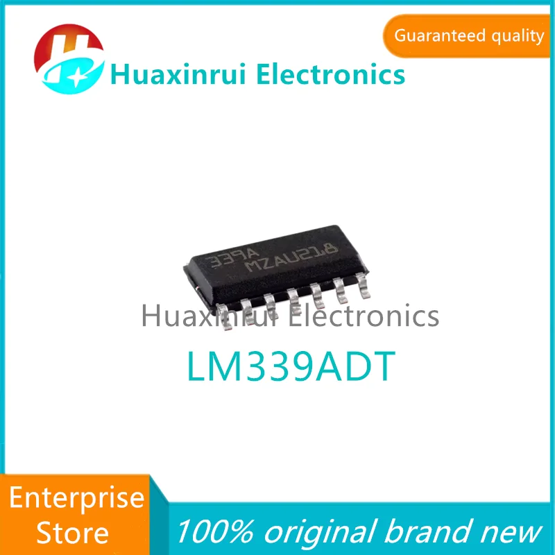 LM339ADT SOP-14 100% original brand new silk screen 339A low-power four voltage comparator chip LM339ADT