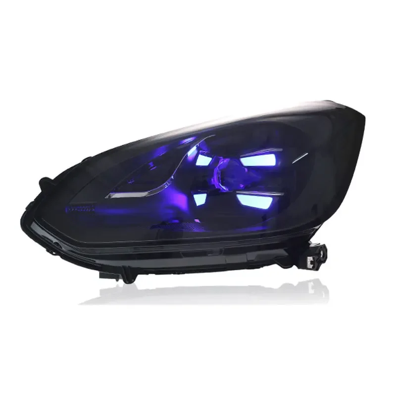 Car Front Headlight For Honda Jazz Fit LED Headlight 2020-2024 Headlights GR9 DRL Turn Signal High Beam Angel Eye Projector Lens