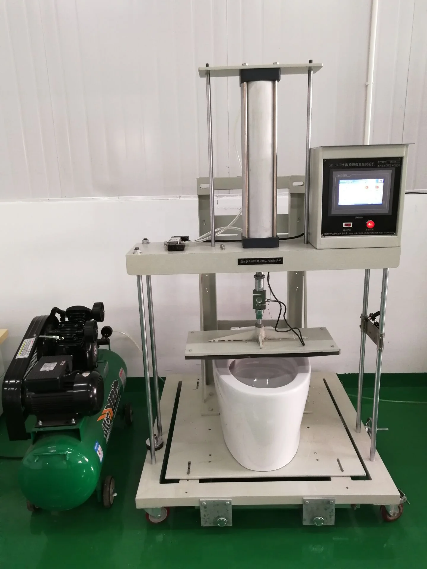 CHT-II Sanitary wares wash basin toilet load resistance testing machine