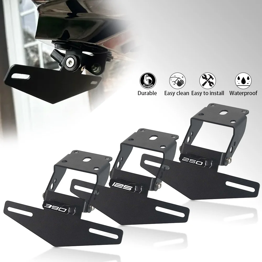

For KTM Duke 125/250/390 2017 2018 2019 2020 2021 Motorcycle Accessories License Plate Bracket Holder Duke390 Duke125 Duke250