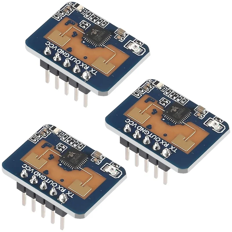 1/3PCS SM Hi-Link HLK-LD2410  LD2410C 5V Mini FMCW 24G Smart Human Presence Status Sensor Radar Module Consumer Electronic