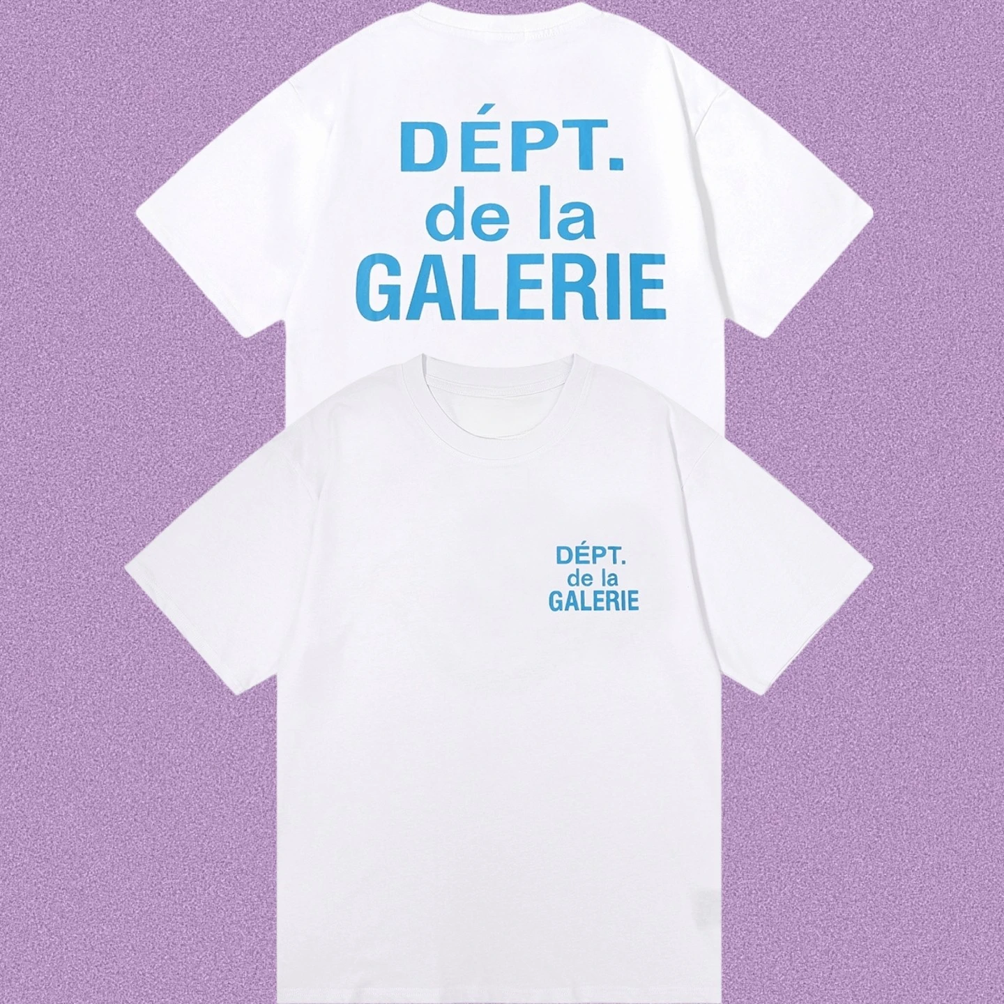 Gallery Short-sleeved Dept Correct Version Letter Print 2026 New American Casual High Street Cotton T-shirt Trend