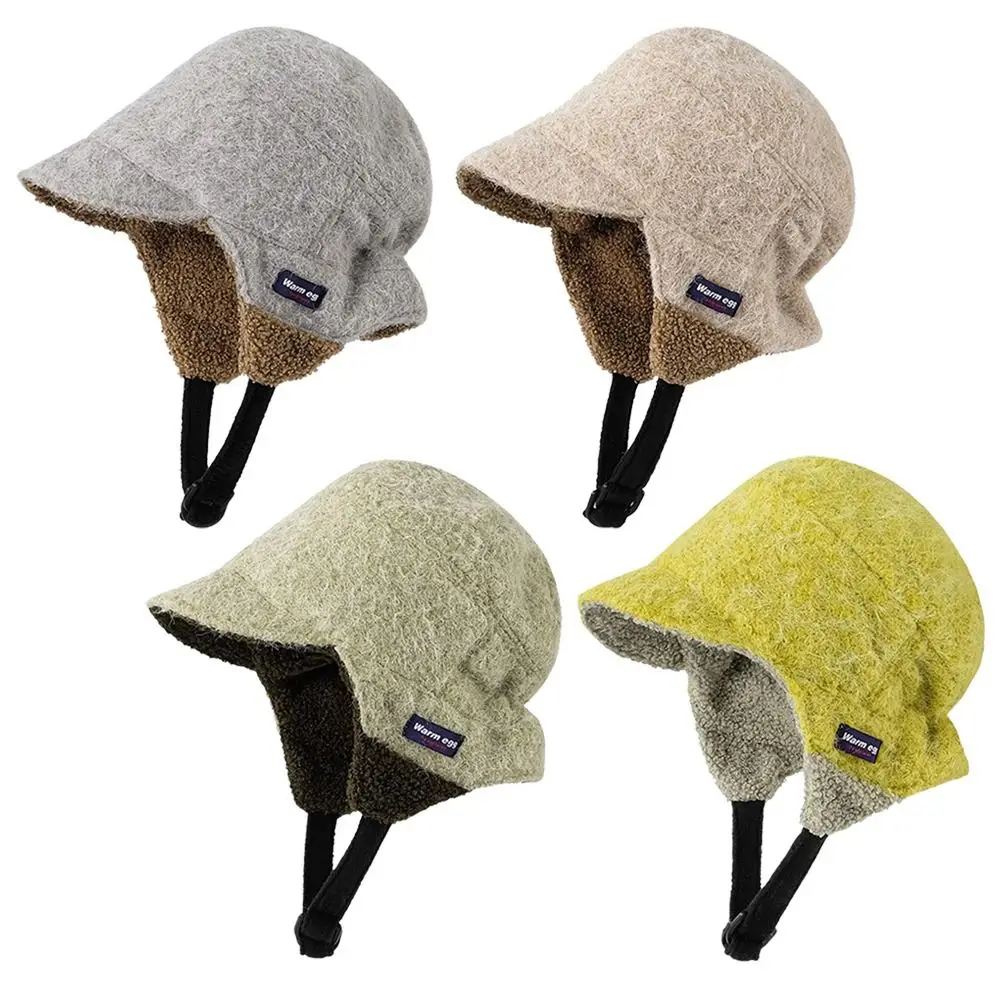 

Модная утолщенная шапка для защиты ушей, морозостойкая ветрозащитная флисовая шапка, удобная теплая шапка для катания на лыжах