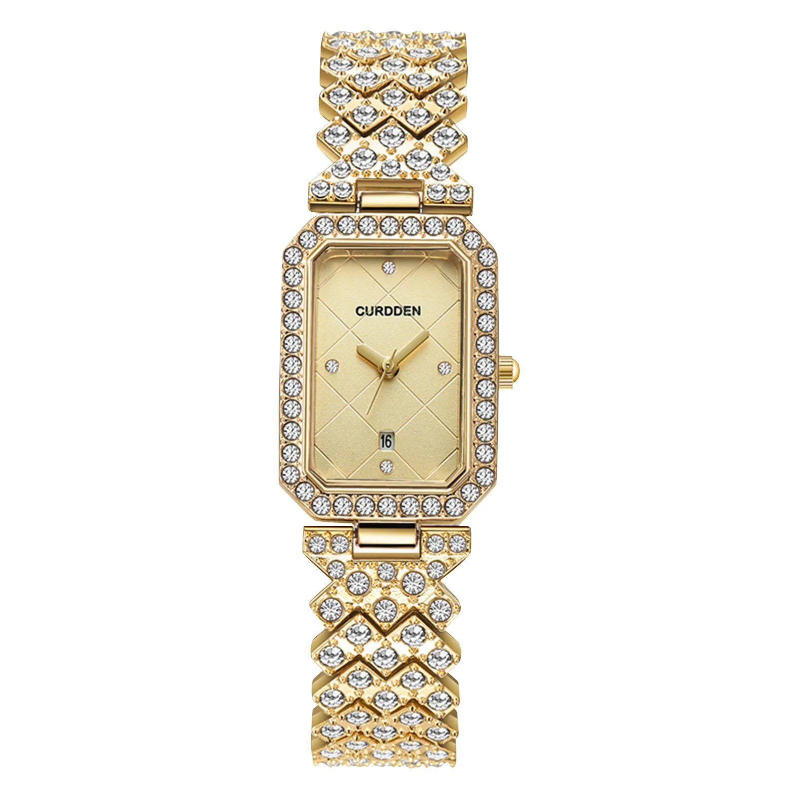 Montre-bracelet à quartz avec diamant absorbe ouissant pour femme, montres étanches pour femme, luxe Shoous, cadran romain, mode originale, nouveau