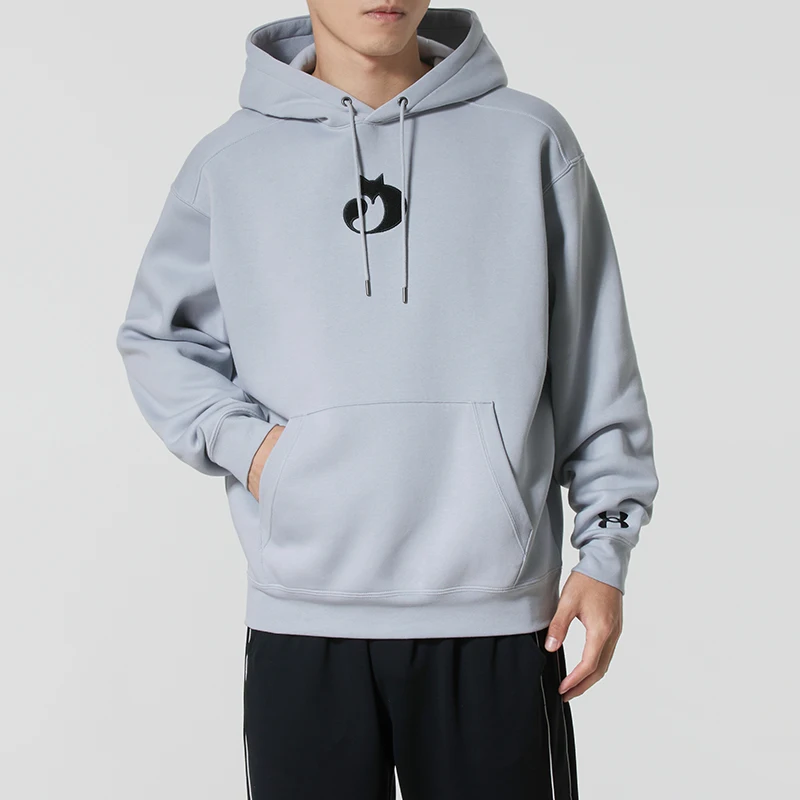 

Under Armour Men's Fleece Hooded Sweatshirt, Warm and Comfortable Sportswear, Fashionable Casual Pullover 6012755-011