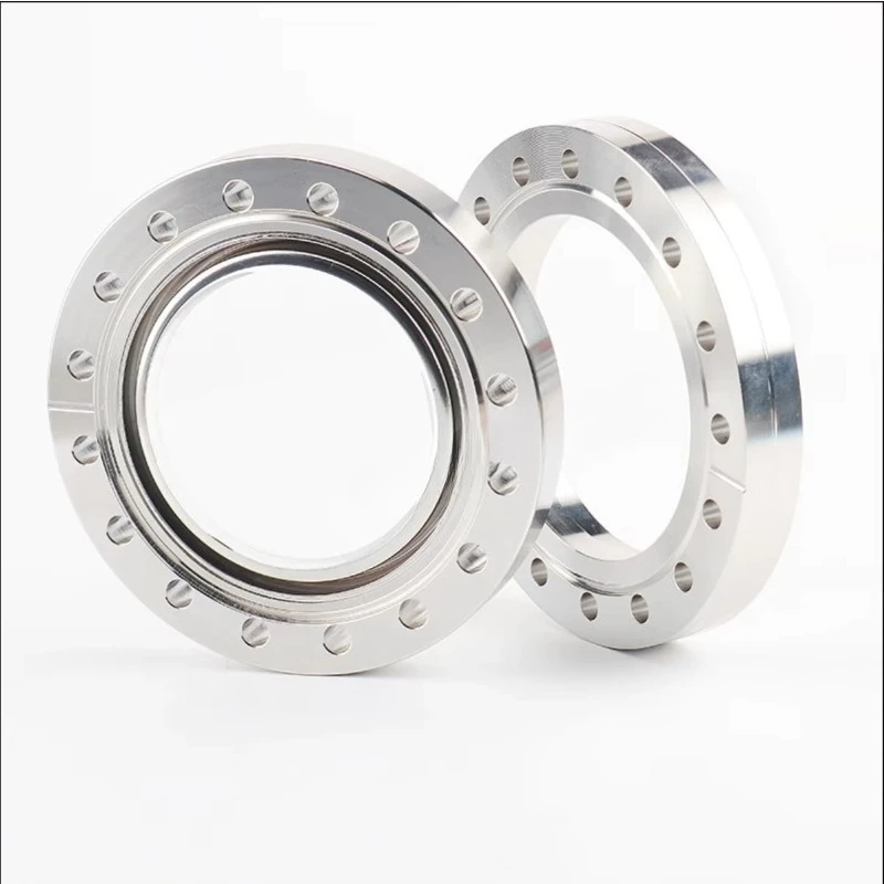 

CF Zero-Length Sight Glass 304SS Flange 1.33-10" Sizes Borosilicate Window OEM