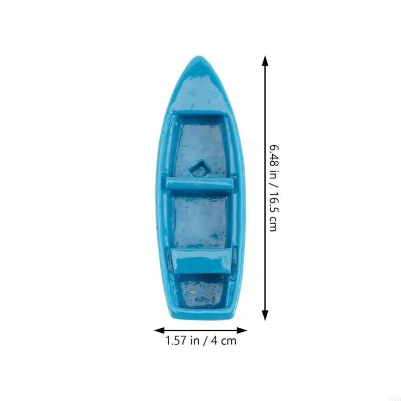 Miniatur -Strandzubehör für 1/12 Puppenhaus Küste Themenszenendekoration L8RB