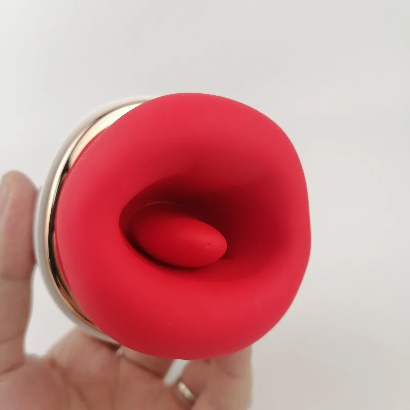 هزاز مص قوي للأدوات المثيرة الخاصة آريس لعق اللسان البظر الحلمة البظر منتجات مص للفتيات QINYU #6