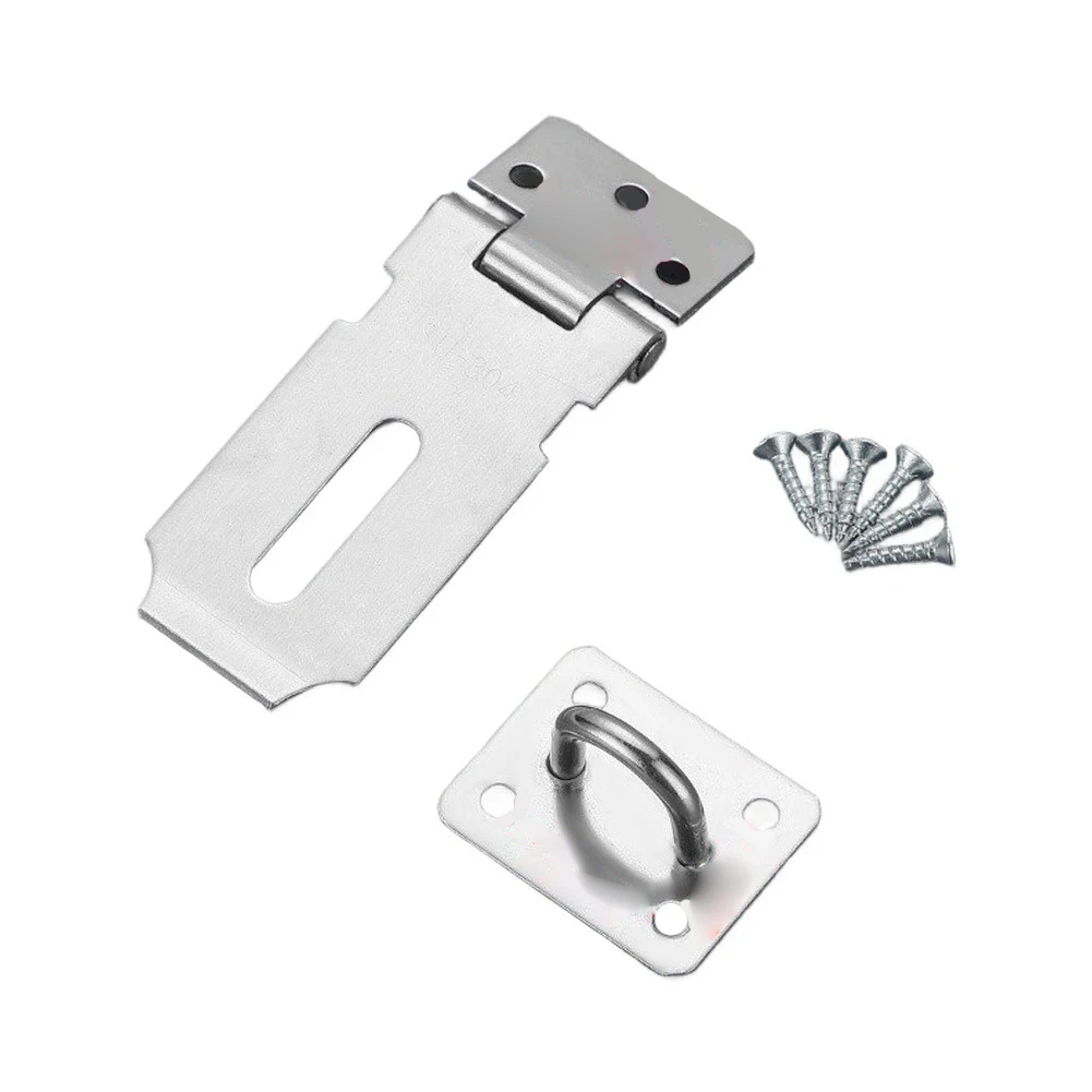 For Home Entrance Security Black Wrought Iron Hasp Wrought Iron Hasp Antique Style Hasp Rust Resistant Coating