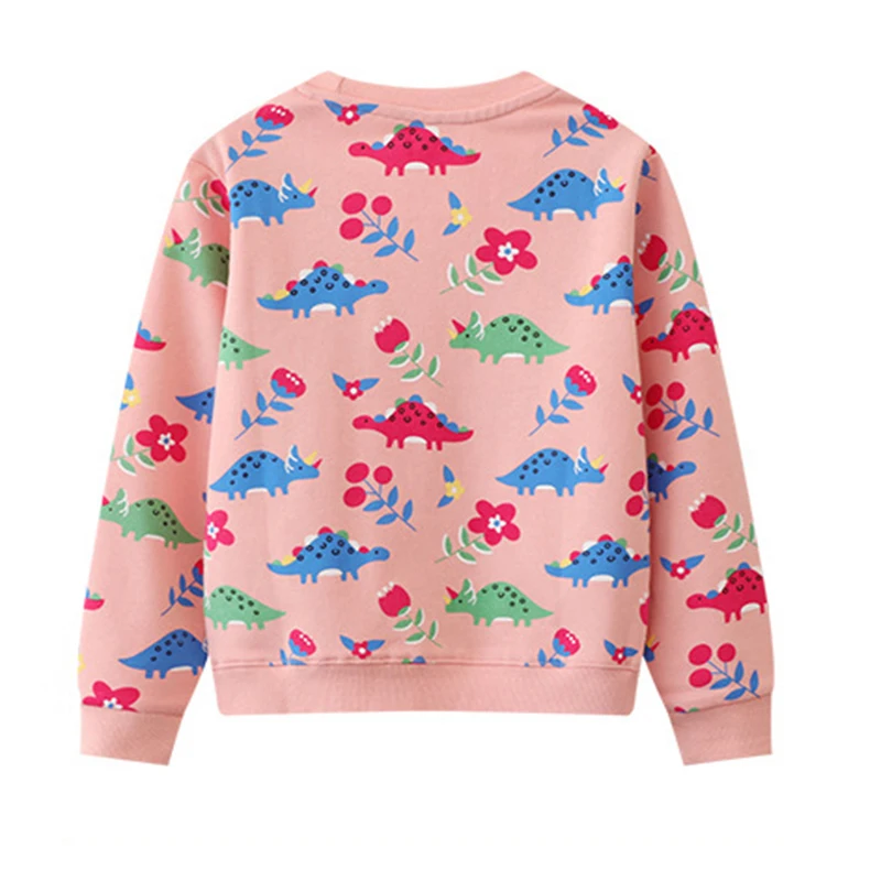 Little maven Children's Clothing 2026 Autumn Spring Cartoon Angels Sweatshirts Baby Girls Tops Cotton Kids Clothes Costume