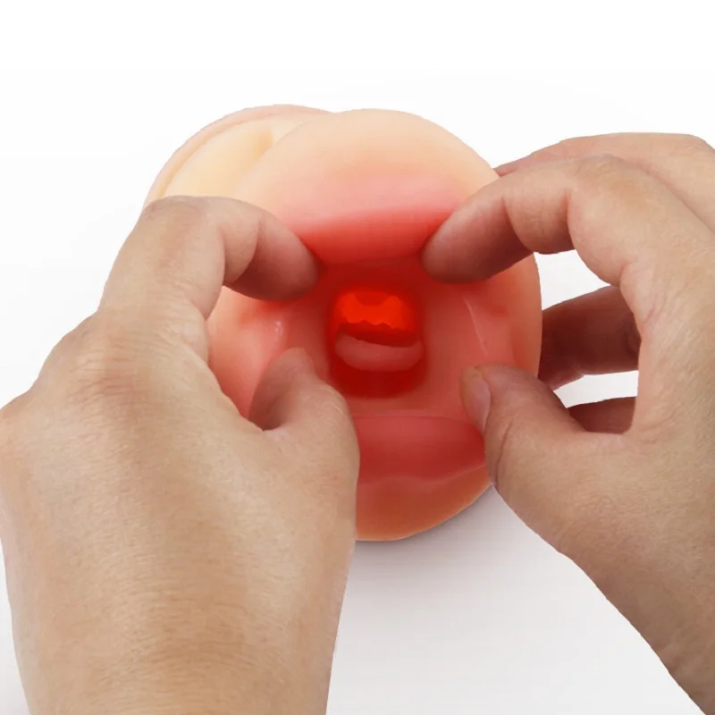 Masturbador realista leve e carnudo para homens, vagina macia e boca, experiência dupla, pênis portátil Traine, brinquedo do sexo