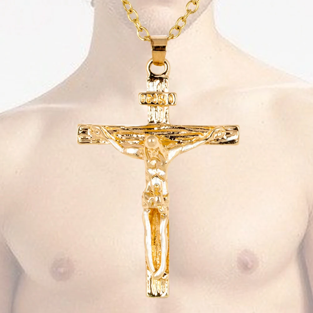 

men necklace men for men cross pendant chain