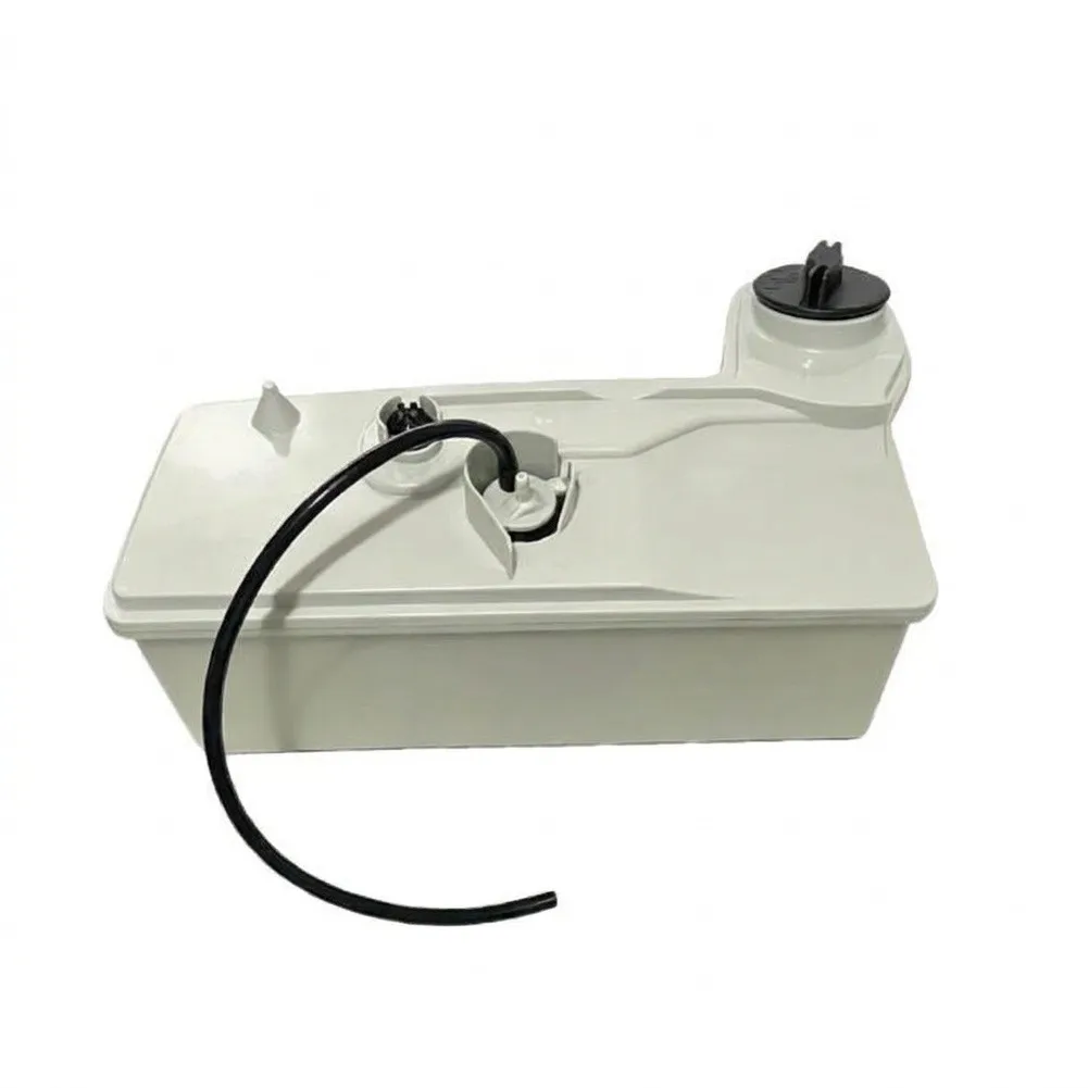 For Outdoor Power Tools White Black Fuel Tank Canister Robust Plastic Construction Optimized Management For Outdoor