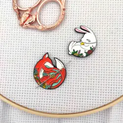 Needle Minder Magnet DIY Needle Holder Embroidery Cute Needle Nanny Cross Stitch Magnetic Needle Keeper Needleminder Crossstitch