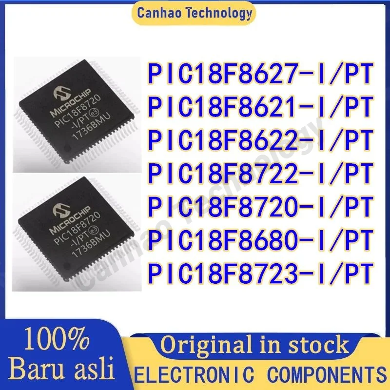 

PIC18F8627-I/PT PIC18F8621 PIC18F8622 PIC18F8722 PIC18F8720 PIC18F8680 PIC18F8723-I/PT MCU Chip 100% New Original in stock