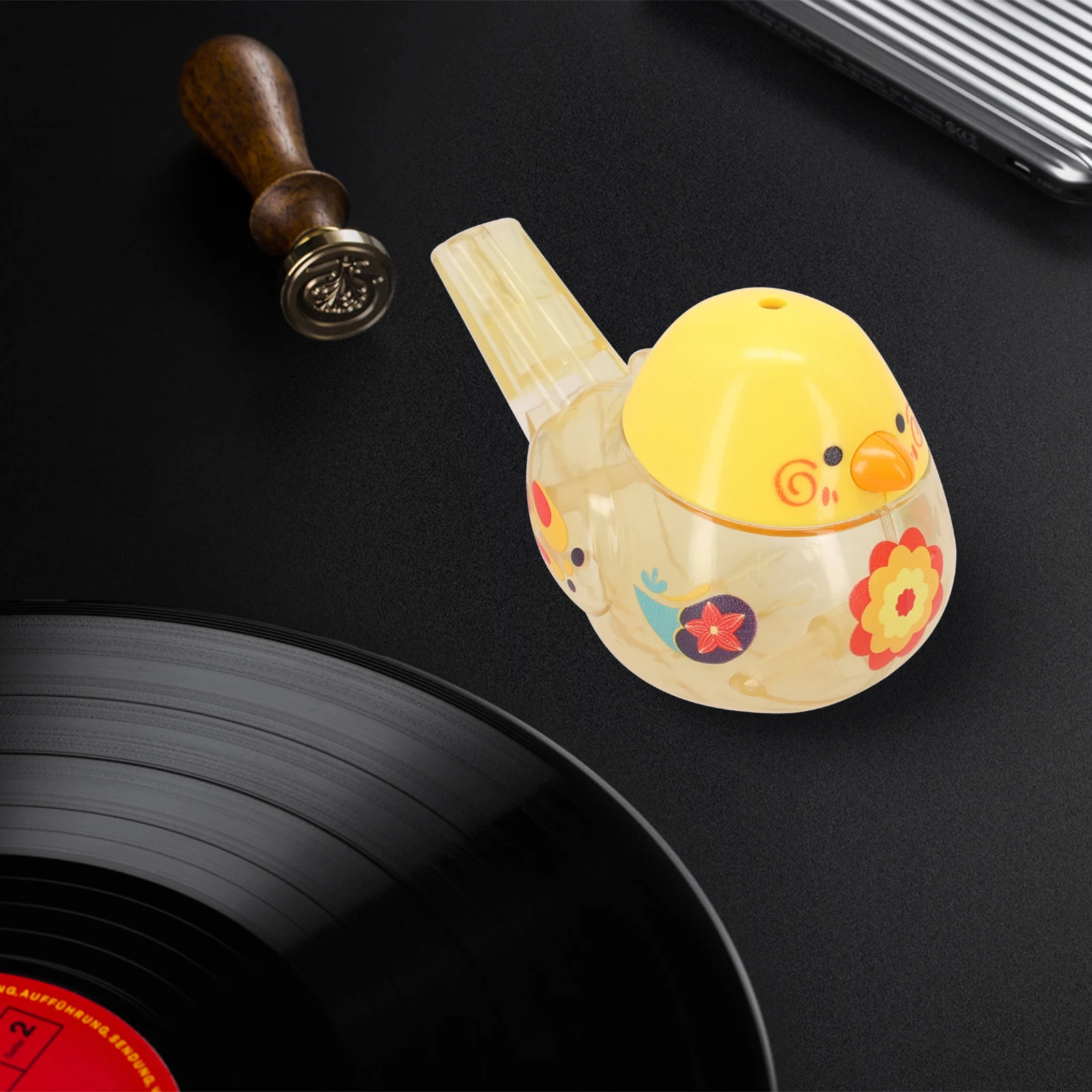 Pipe Water Whistle Birthdays Party Favors Toy ABS Material Bird Colorful Craftsmanship Durability Enchanting Exquisite