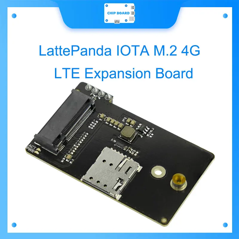 

Плата расширения LattePanda IOTA M.2 4G LTE (4G модуля в комплект не входит)