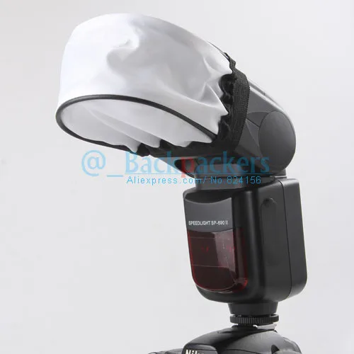 10 Pieces Universal Camera Flash Diffuser Soft Box Softbox For Canon Nikon Yongnuo 430ex 580ex 550ex sb600 sb800