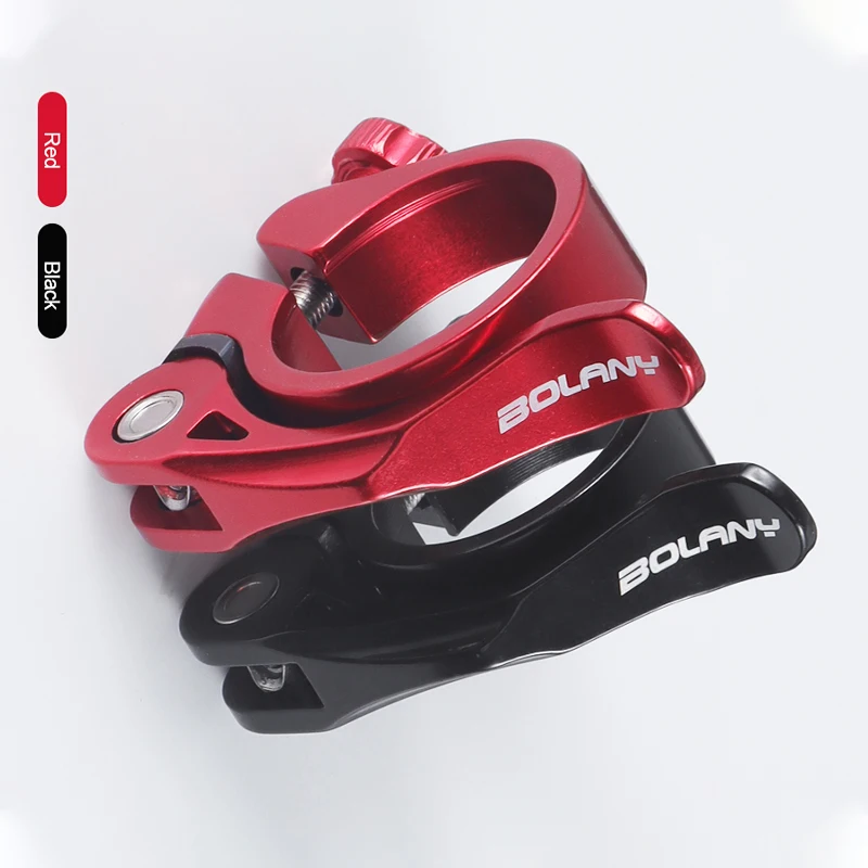 BOLANY Bicycle Seatpost Clamp 31.8/34.9mm Bike Seatpost Clamp Aluminum Alloy Seat Clamp For MTB Road Bike Accessories