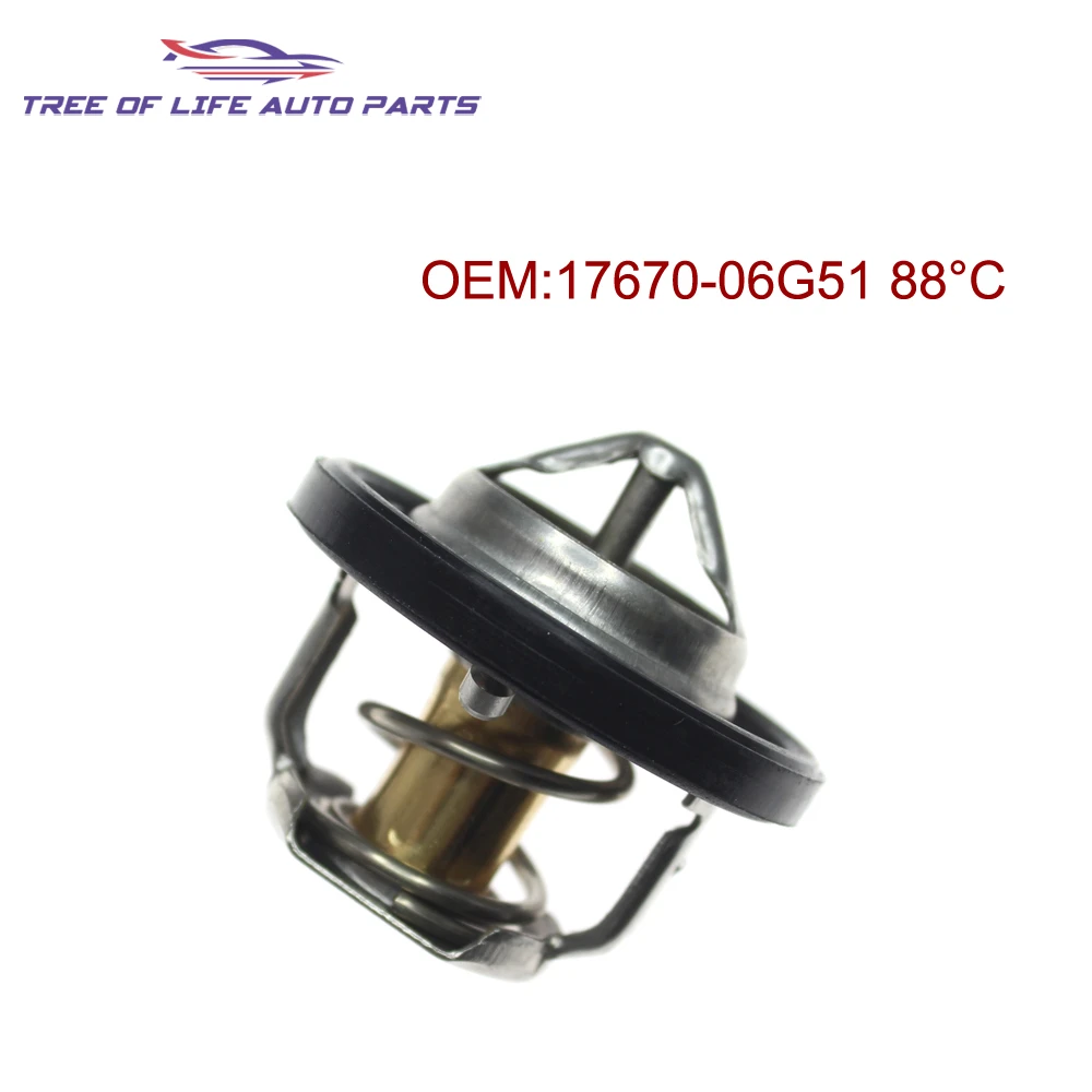 Termostato de refrigerante de motor 88C para motocicleta Suzuki VL1500 bulevar C90 M90 M109R SV1000 VZ1500 17670-06G51-000 1767006G51