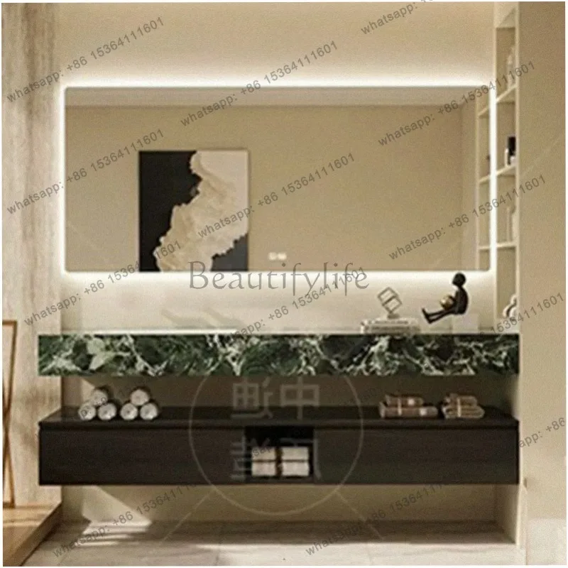 YJ Display Makeup Bathroom Cabinet Wall Sink Decorations Modern Luxury Cupboard Organizer Storage Archivadores Trendy Furniture