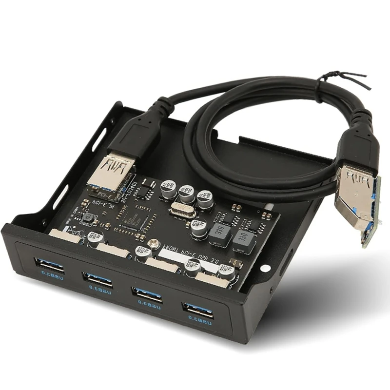 

4 Port Front Panel PCIE to USB 3.0 Hub for Computer Case Hot Sale in Stock