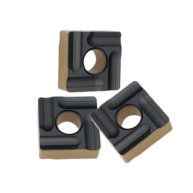 10pcs SNMG120408 R S T4225 Two-color Carbide Inserts SNMG 120408 External Turning Tool Lathe Cutter Tools