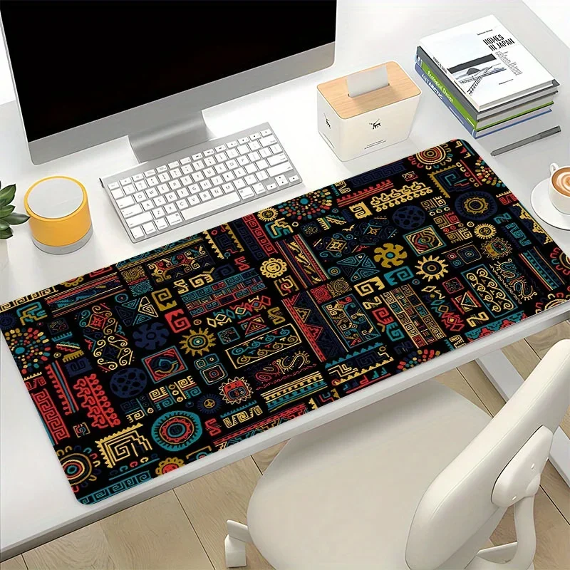 Large Mouse Pad Esthetics Art Big Game Computer keyboard mat Desk pad rubber non-slip office mousepad Desktop gaming accessories