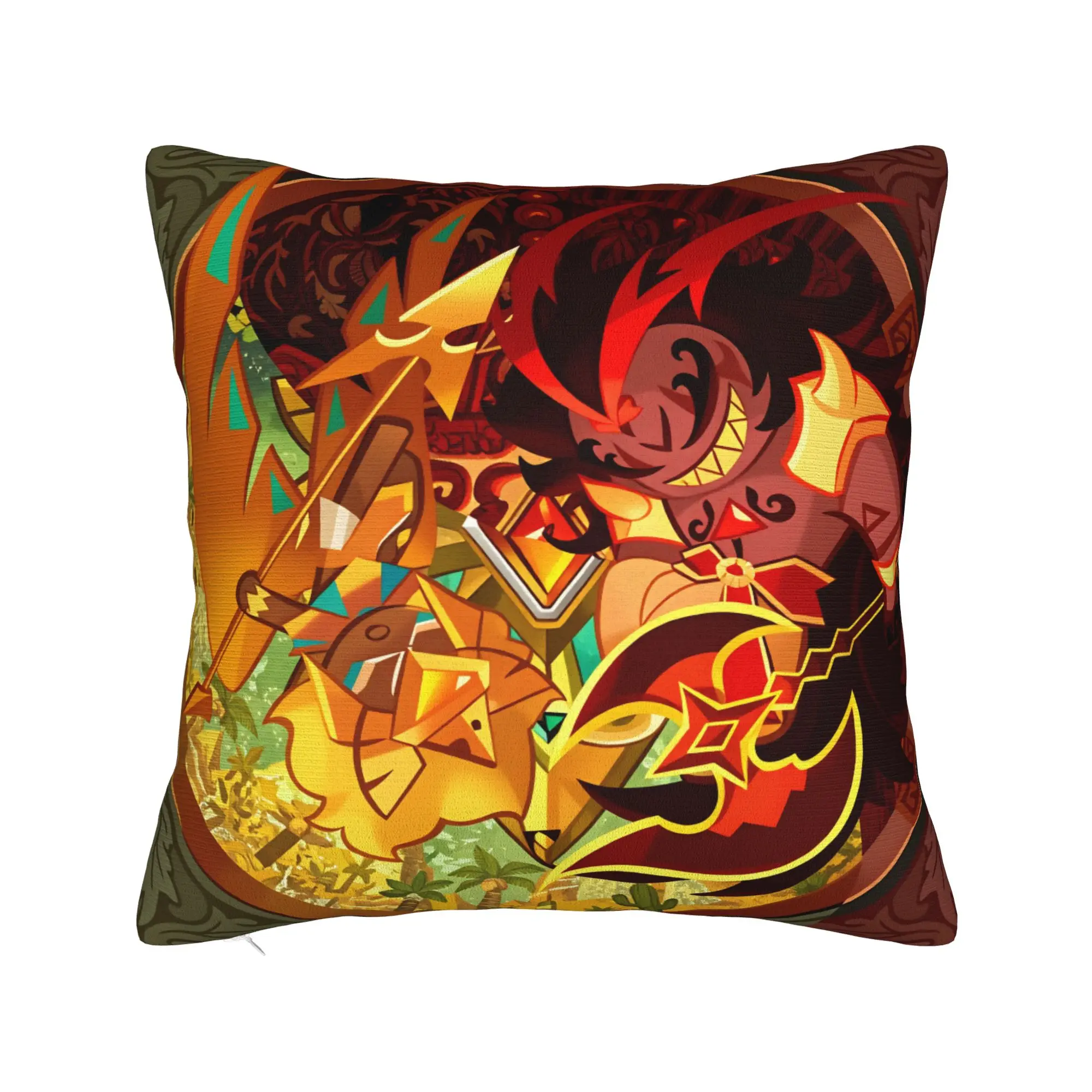 Burning Spice Cookie Pillow Case  Soft Pillow Cover For Wedding Party Home Decor Morden Pillowcases