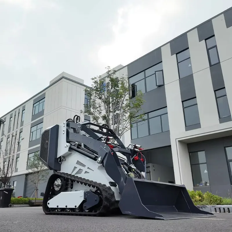 Diesel Mini Skid Steer Loader Compact Multifunction Loader with Various Attachments for Farm Garden Construction Projects