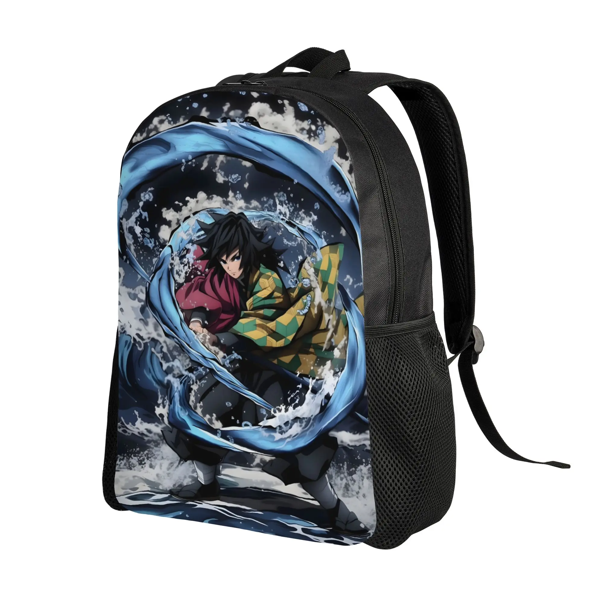 1Piece Blue Water Ring New School Year Knapsack Demon Slayer Ladies  Backpack
