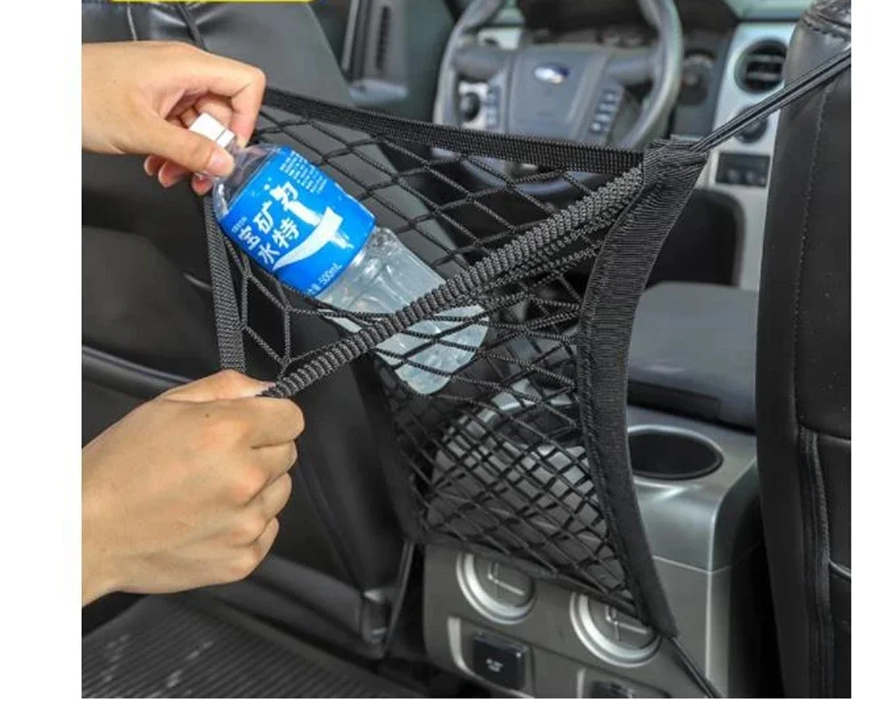 NEW Stowing Tidying For Jeep Wrangler 1997-2019 TJ JK JL Car Seat Back Storage Net Bag For Wrangler JL accessories