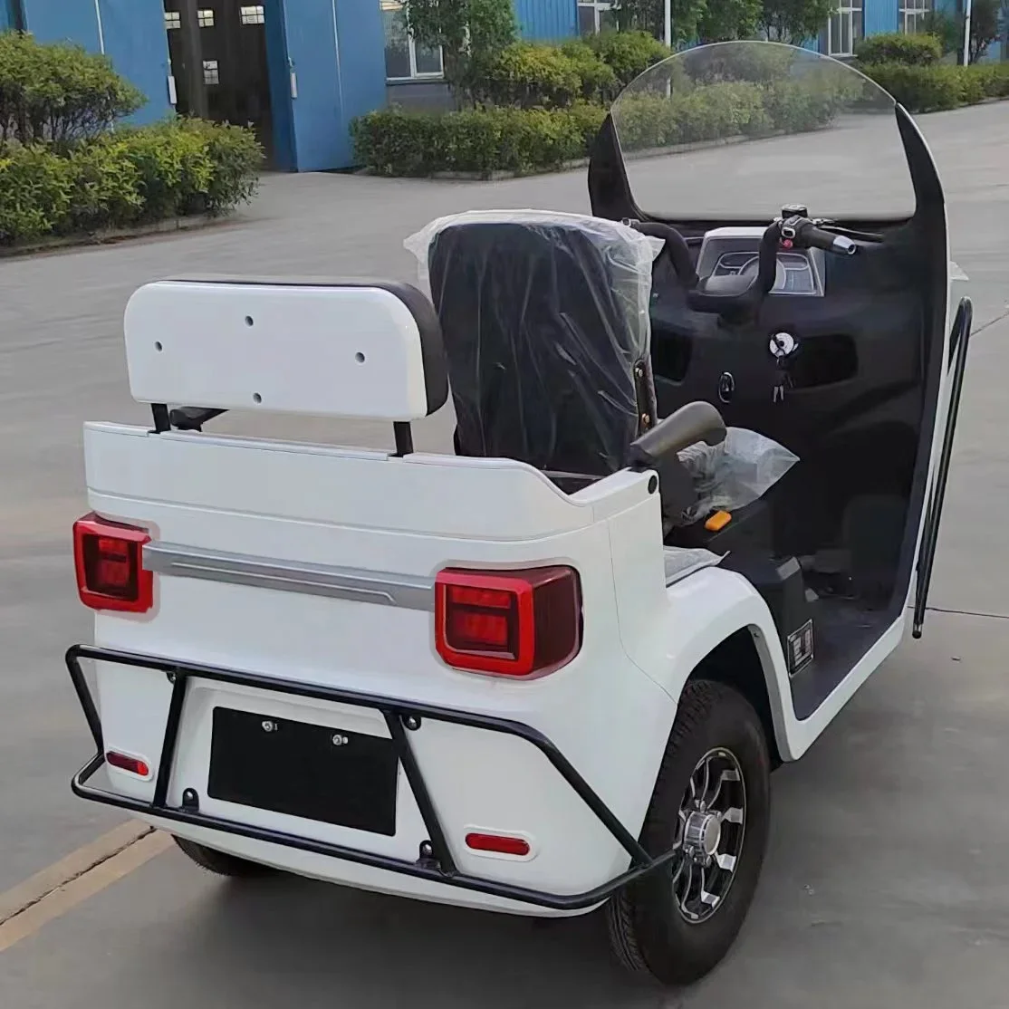 2 Seater Electric Taxi Battery Operated Passenger Tricycle For Adults