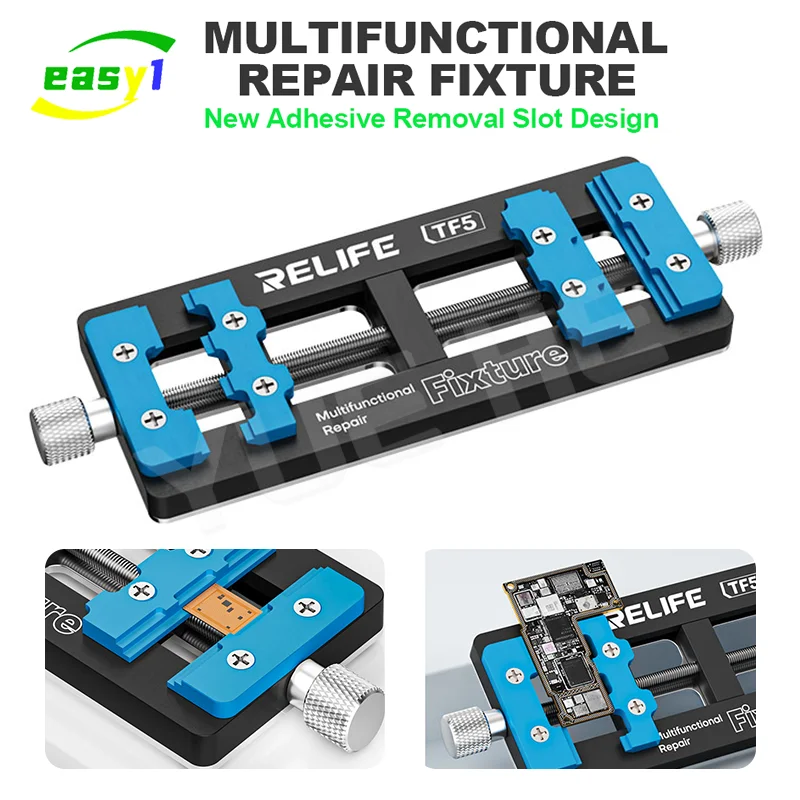 

Приспособление для ремонта RELIFE TF5 для чипа процессора материнской платы, устойчивый к высоким температурам инструмент для ремонта со слотом для удаления клея