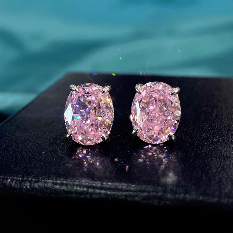 2026 Simple Design Stud Earrings for Women Multi-color Zirconia Daily Wearable Accessories All-match Trend Jewelry Chic Gift