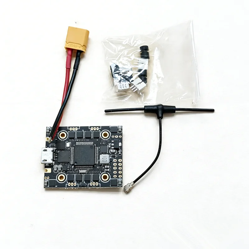 

Полетный контроллер Crux405HD F405 HD с приемником ELRS 2.4G и регулятором скорости 20A - Запчасти Happymodel FPV