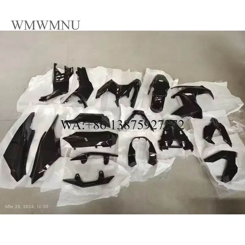 Wmwmnu New ISO9001 Durable ABS Plastic Fairing Bodywork Unspray Front Kit for Motorcycles ADV160
