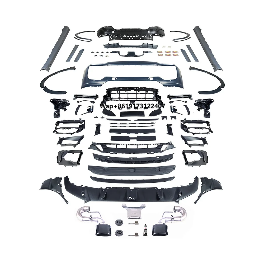

Suitable for Upgrading 2018-2023 Models and Upgrading 24 Turbo GT Front and Rear Bumpers